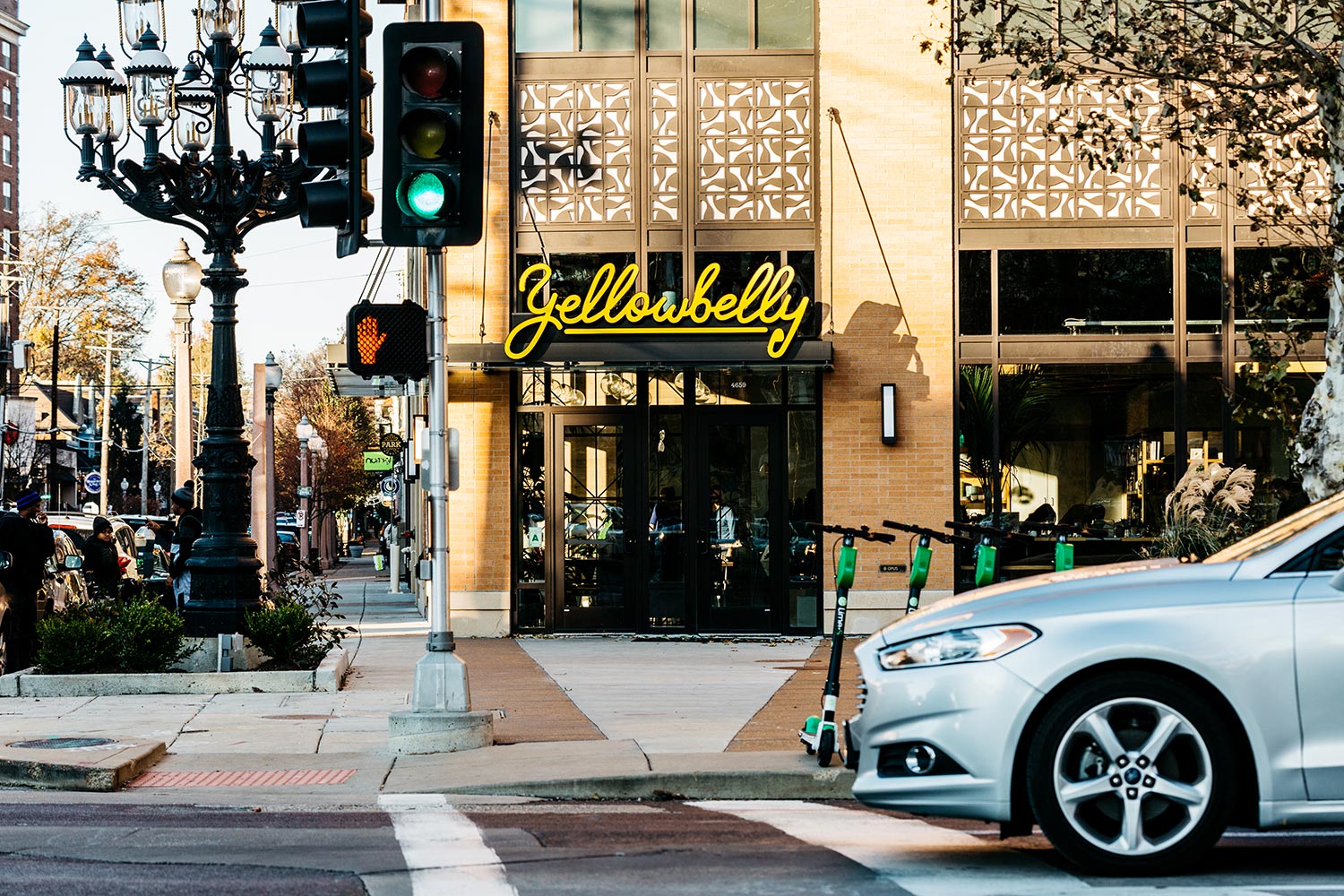 Yellowbelly exterior sign