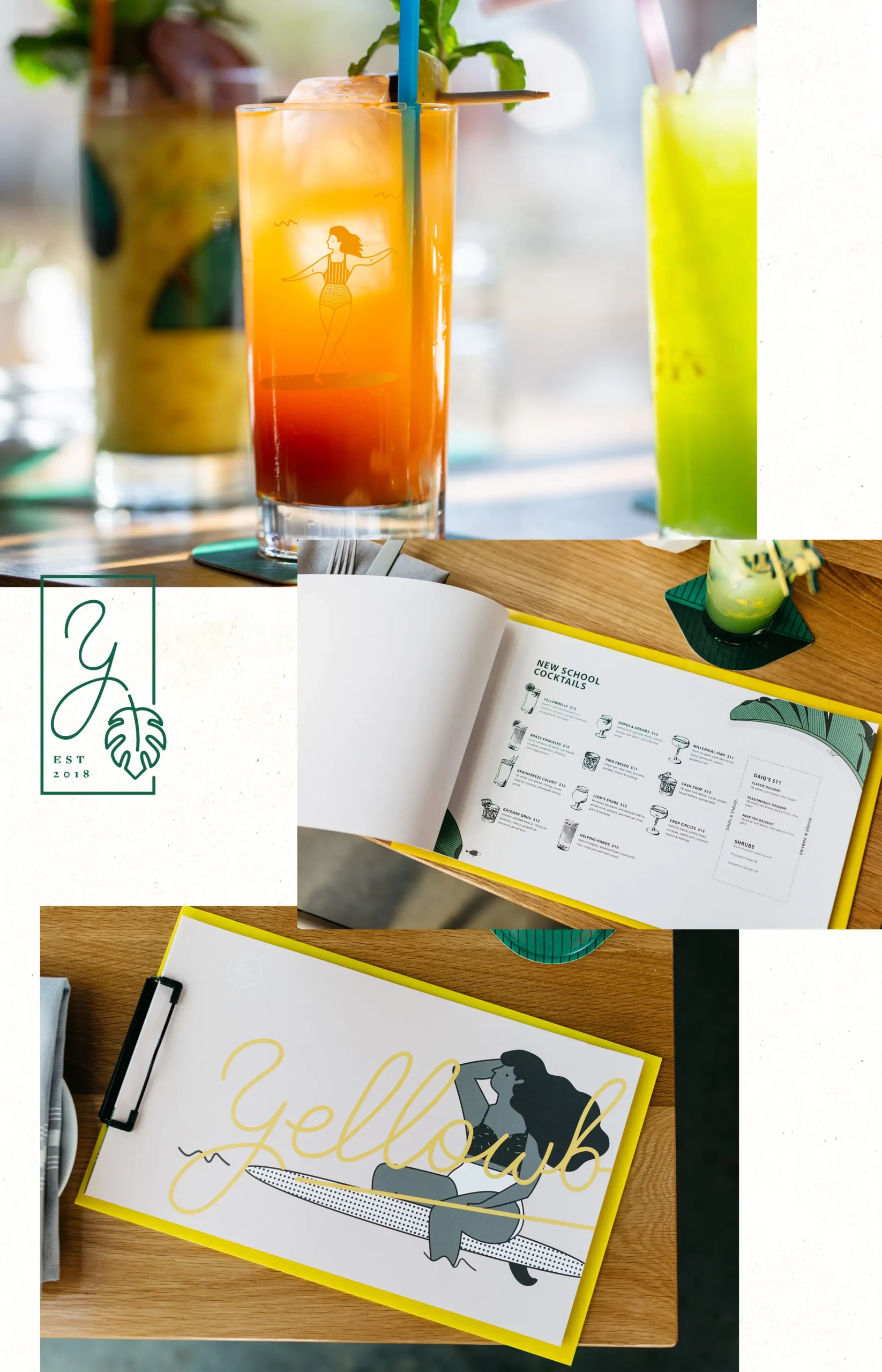 Yellowbelly Restaurant Branding - Outdoor Signage Design