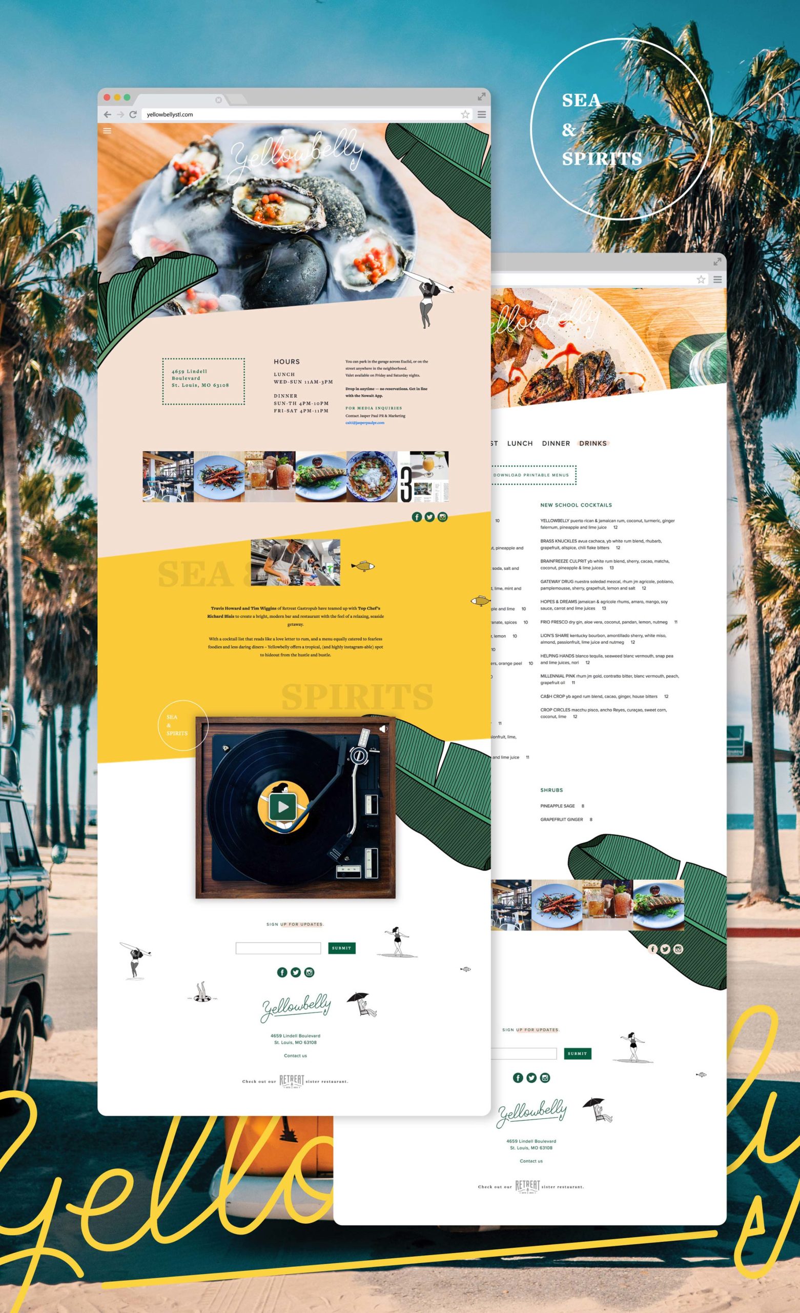 Website Design for Yellowbelly