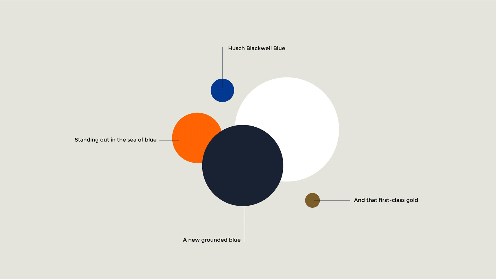 Early brand explorations - brand colors