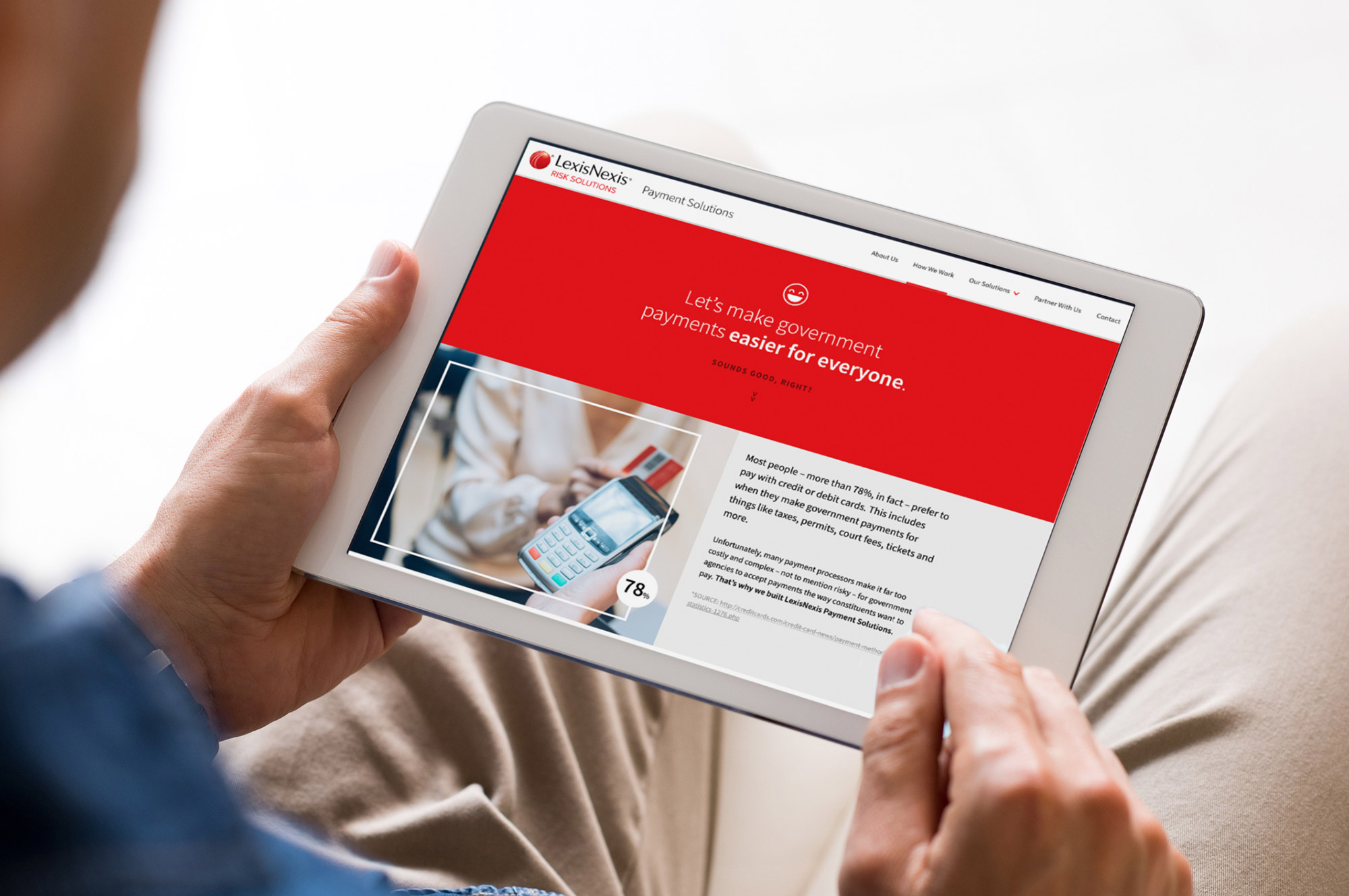 Lexis Nexis Website Design