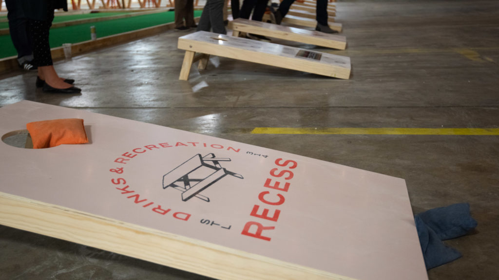 Recess St. Louis Cornhole Design