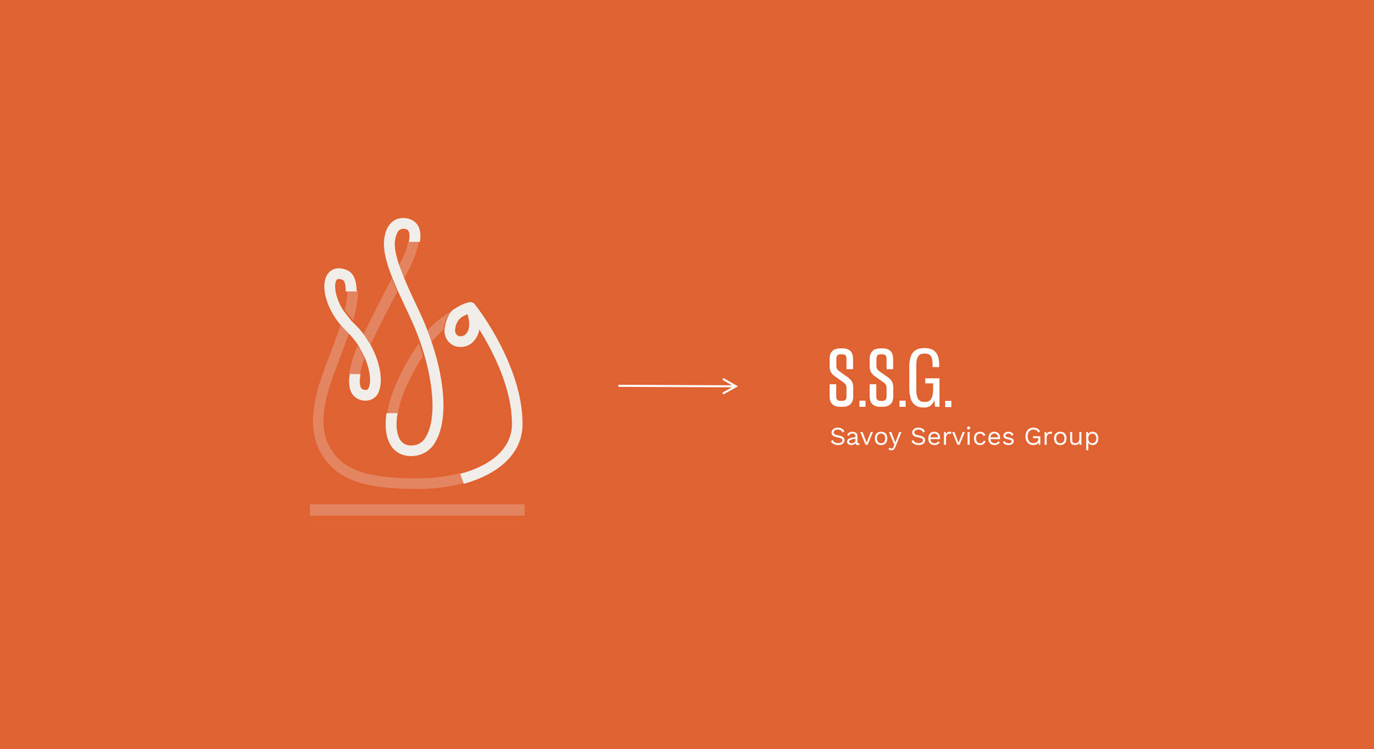 Savoy's logo includes its initials, SSG