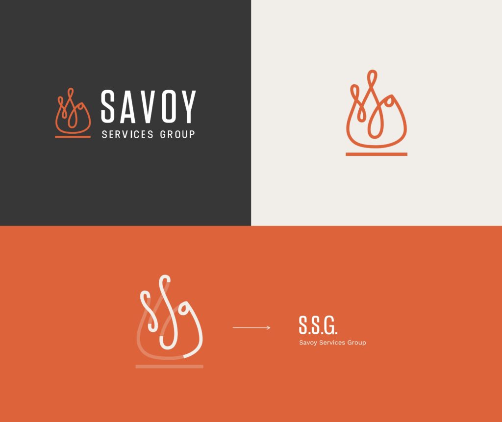 Savoy Services Group's new logo