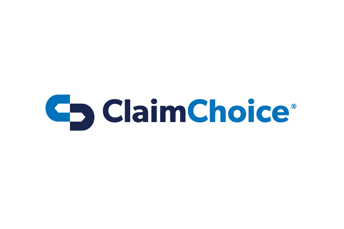 ClaimChoice's updated logo as part of its new branding