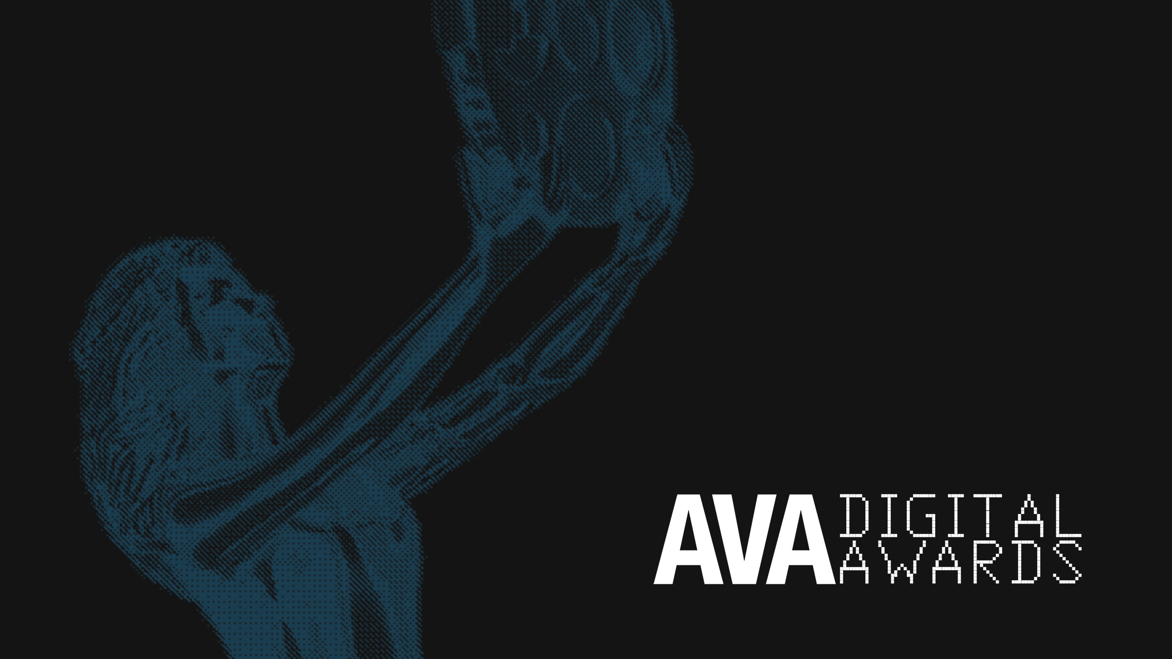 AVA Digital Awards logo and trophy graphic