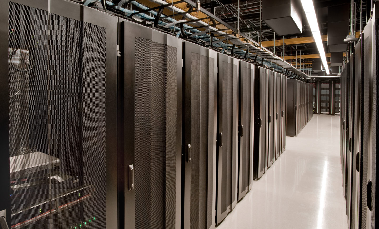 Photo of data centers