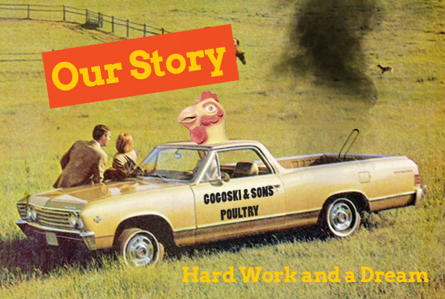 GoGo Cluckers brand story image: hard work and a dream