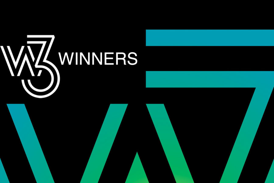 w3 Awards winners graphic