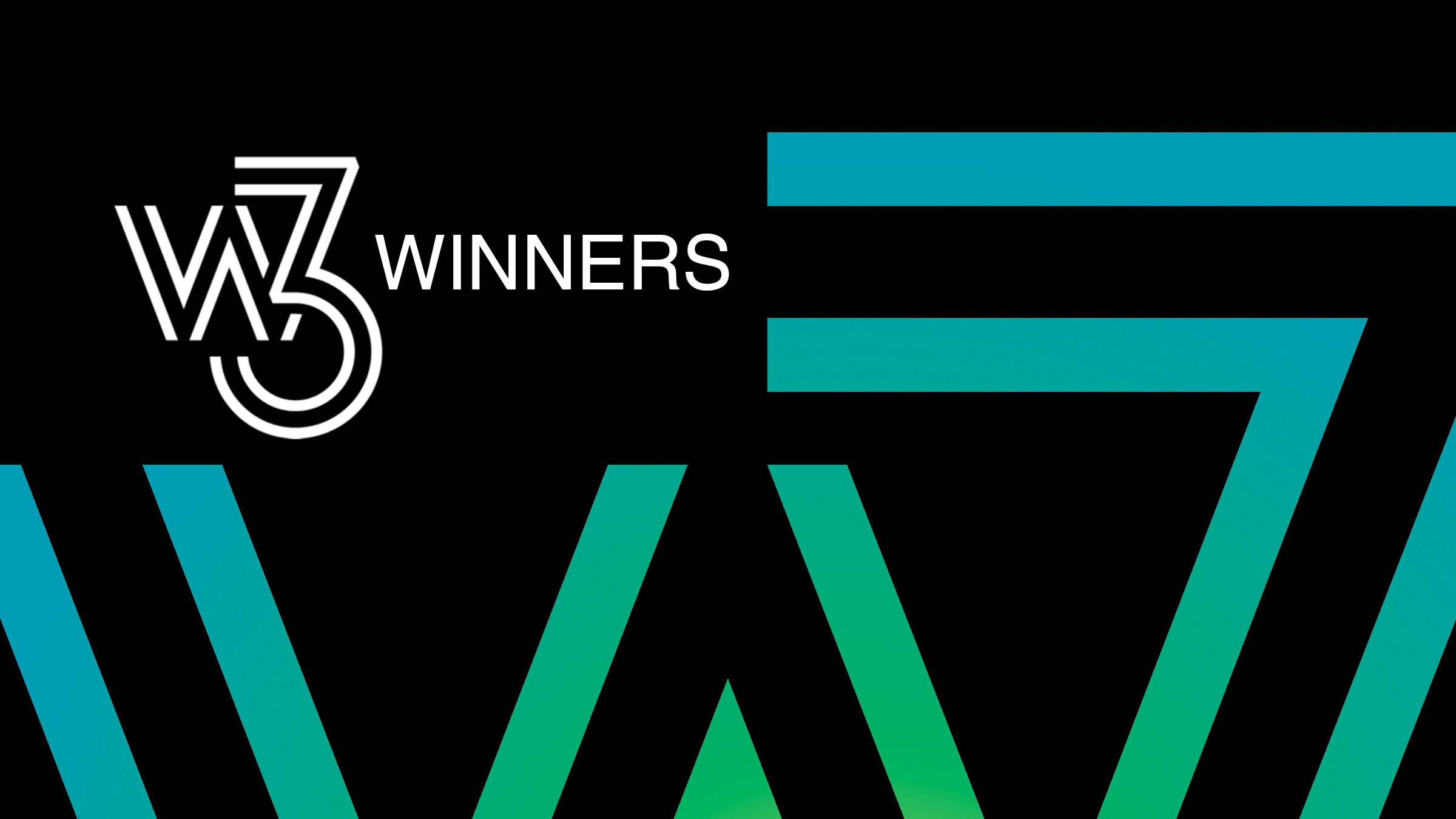 w3 Awards winners graphic