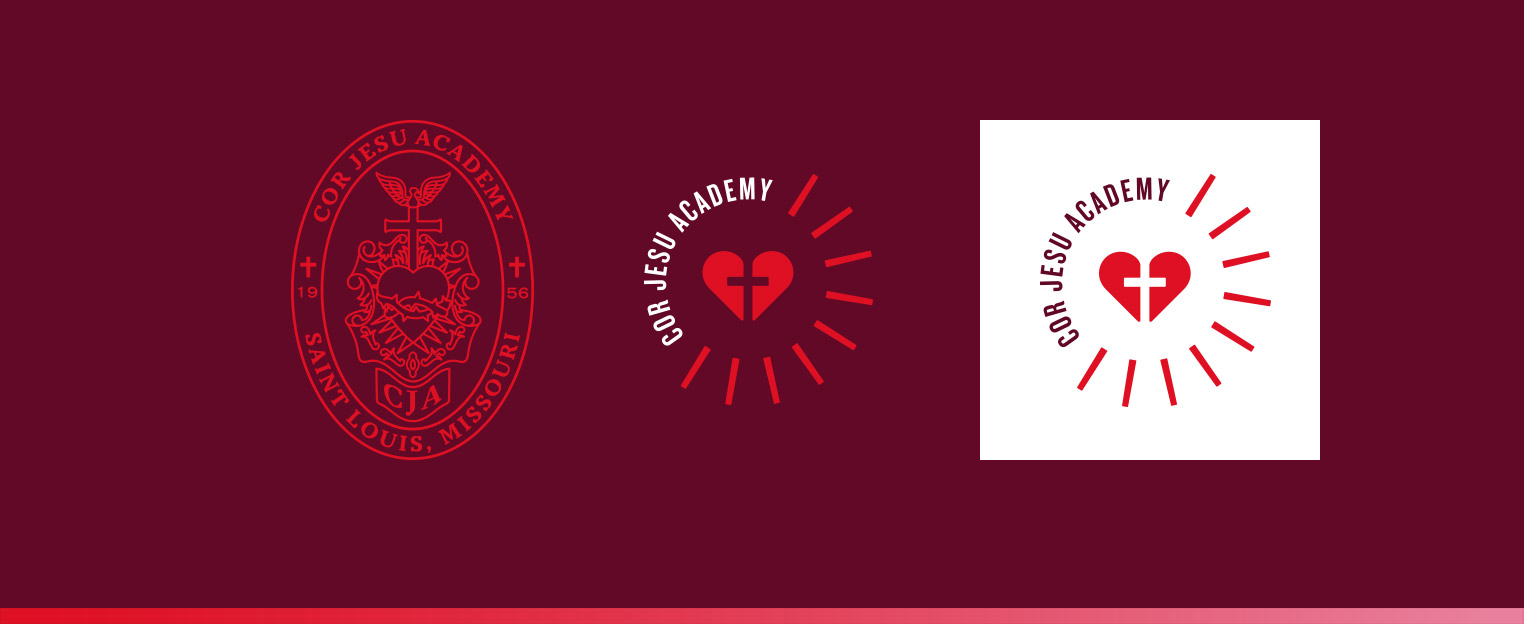 Cor Jesu Academy secondary badges
