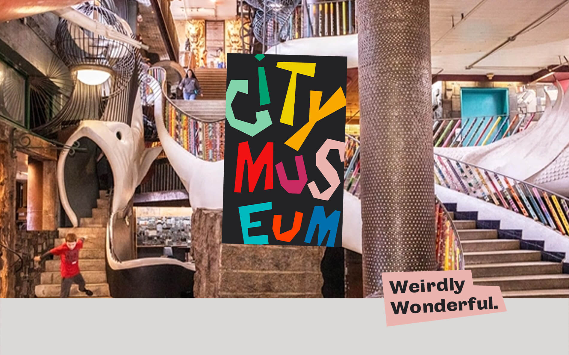 City Museum's new logo and tagline
