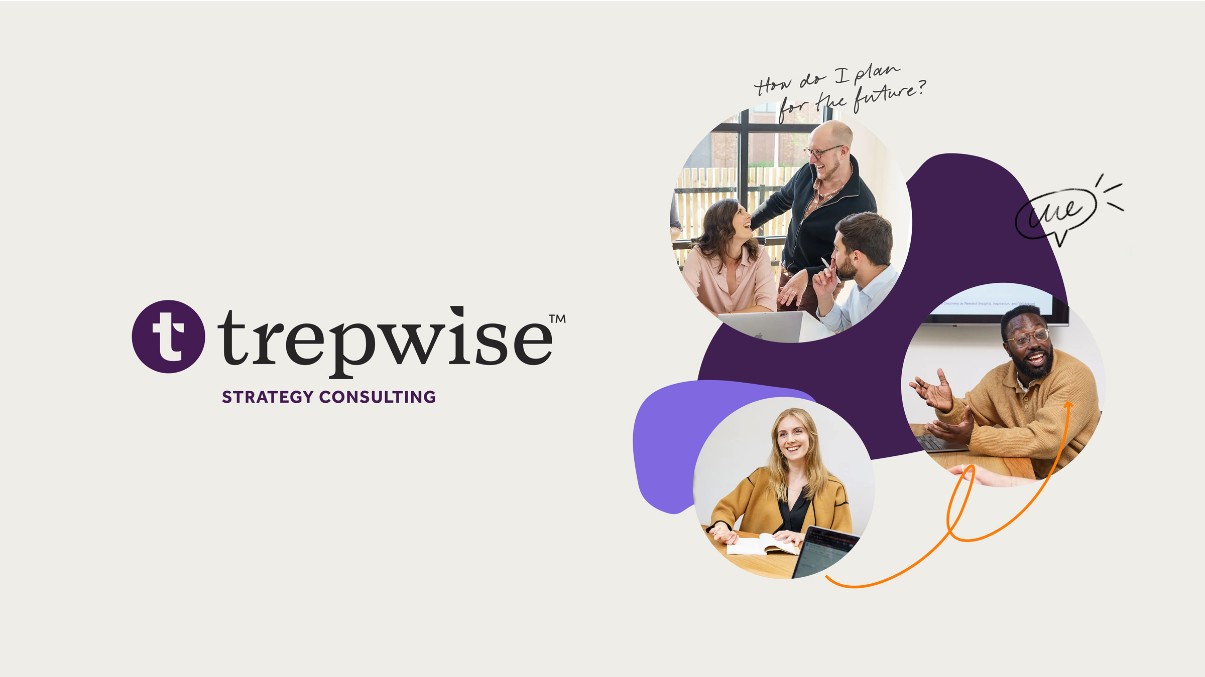 The new branding for Trepwise, a strategic consulting firm