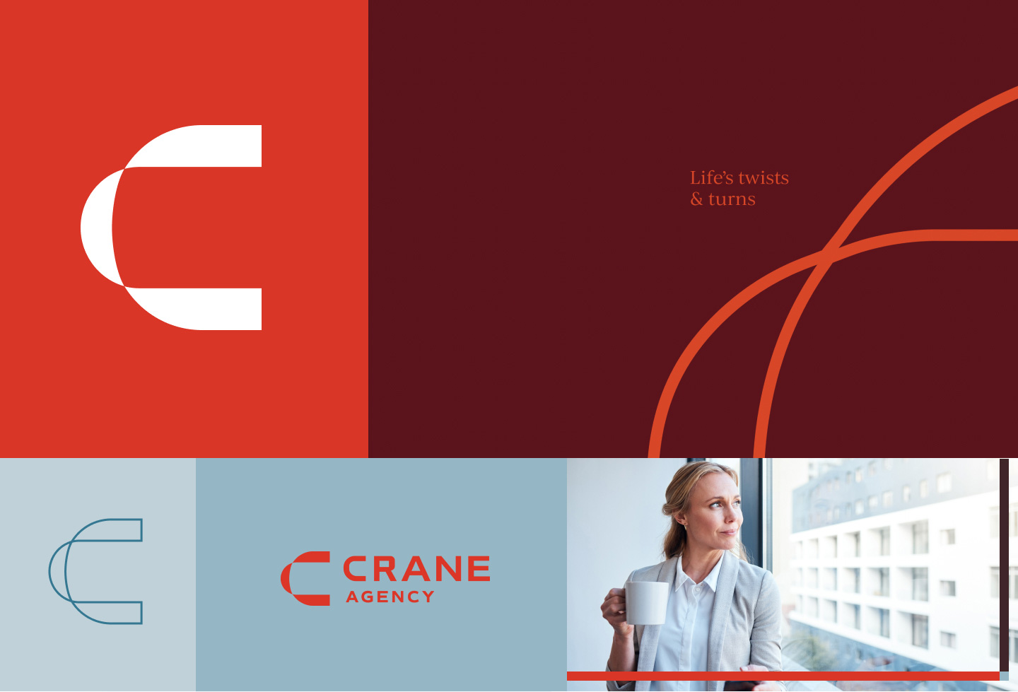 Crane Insurance Branding Logos