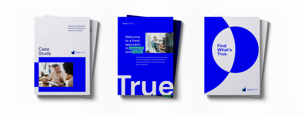 True Media booklet covers