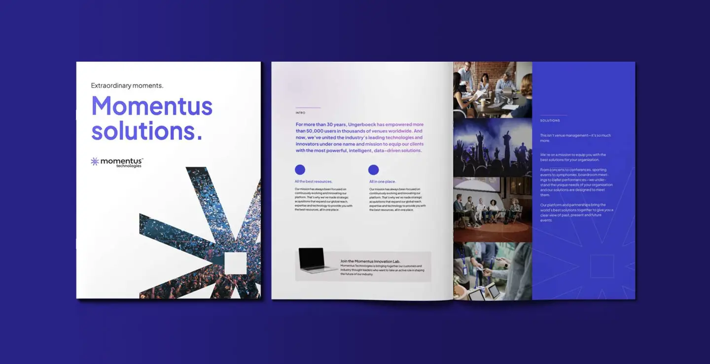 Corporate Branding for Momentus Technologies