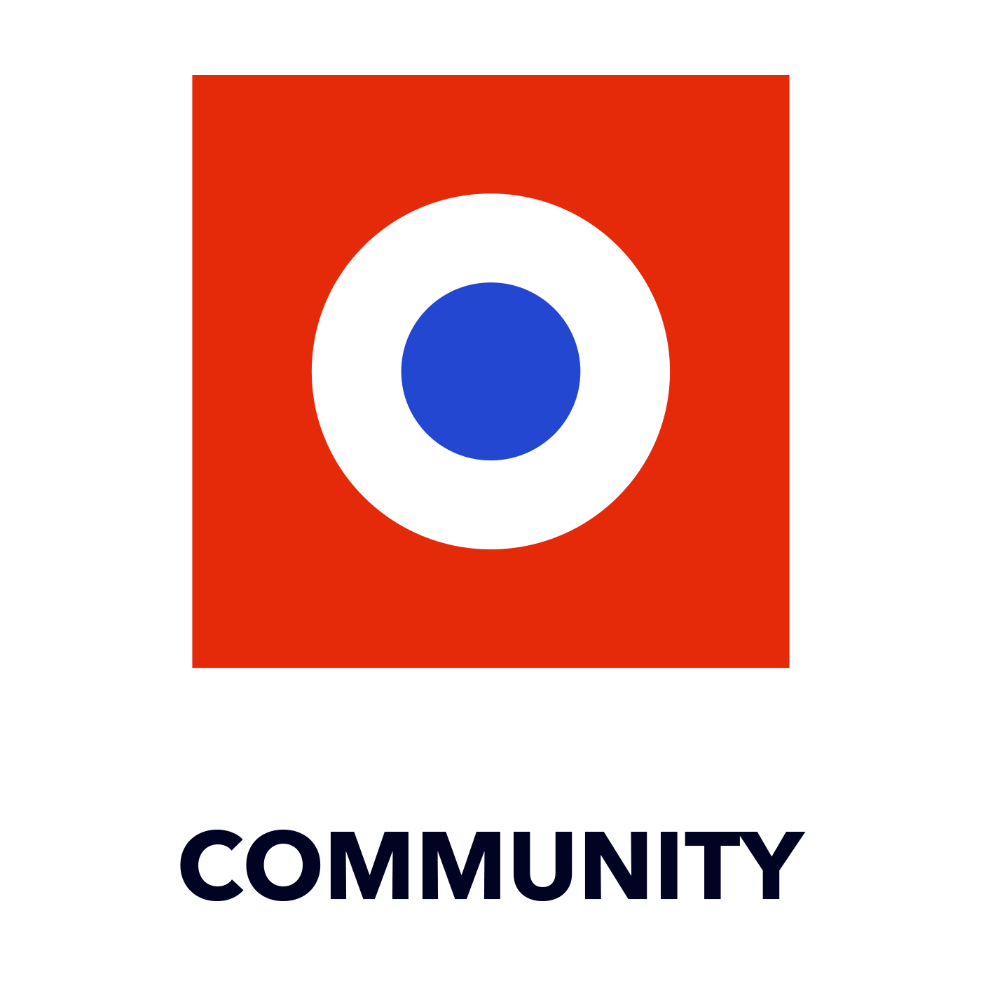 Animated gif showing the supporting points, community, equity, knowledge, empowerment and language, and the corresponding symbol for each