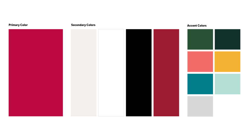 WashU Medicine color palette