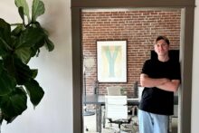 John Binder, Brand Strategist, at the Atomicdust office