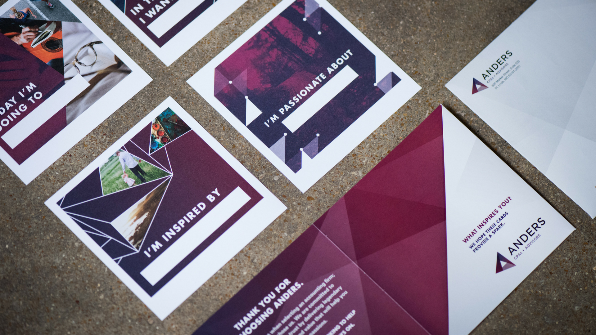 Branding and marketing for CPA Firm Anders