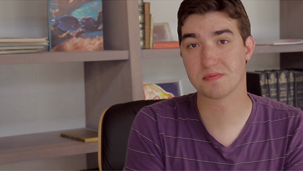 Jason Stoff at the offices of Atomicdust