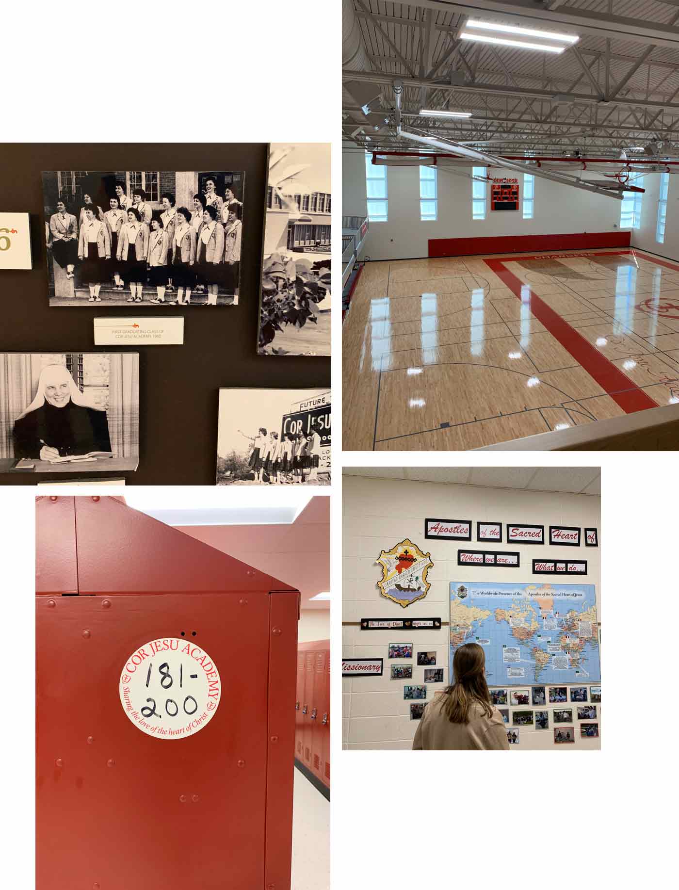 Photos from the Atomicdust team's tour of Cor Jesu Academy