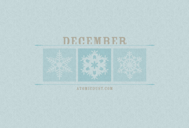 Spread Some Holiday Cheer with a Wallpaper from Atomicdust