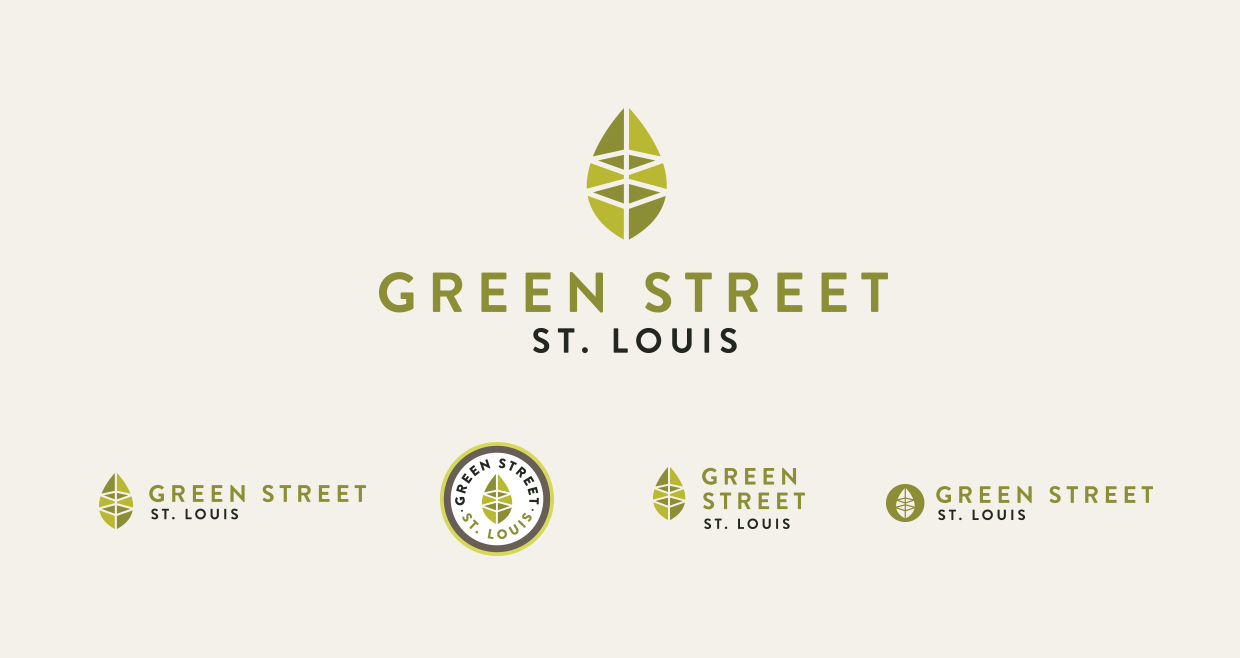 Green Street St. Louis - Logo systems