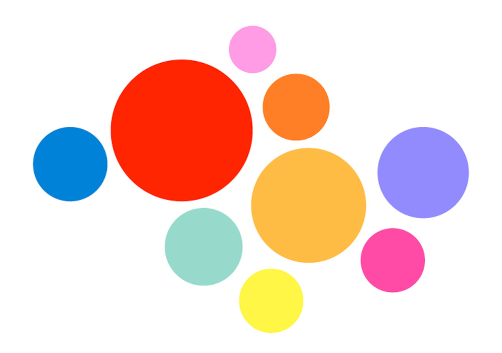 Happy Batch cookie brand identity colors