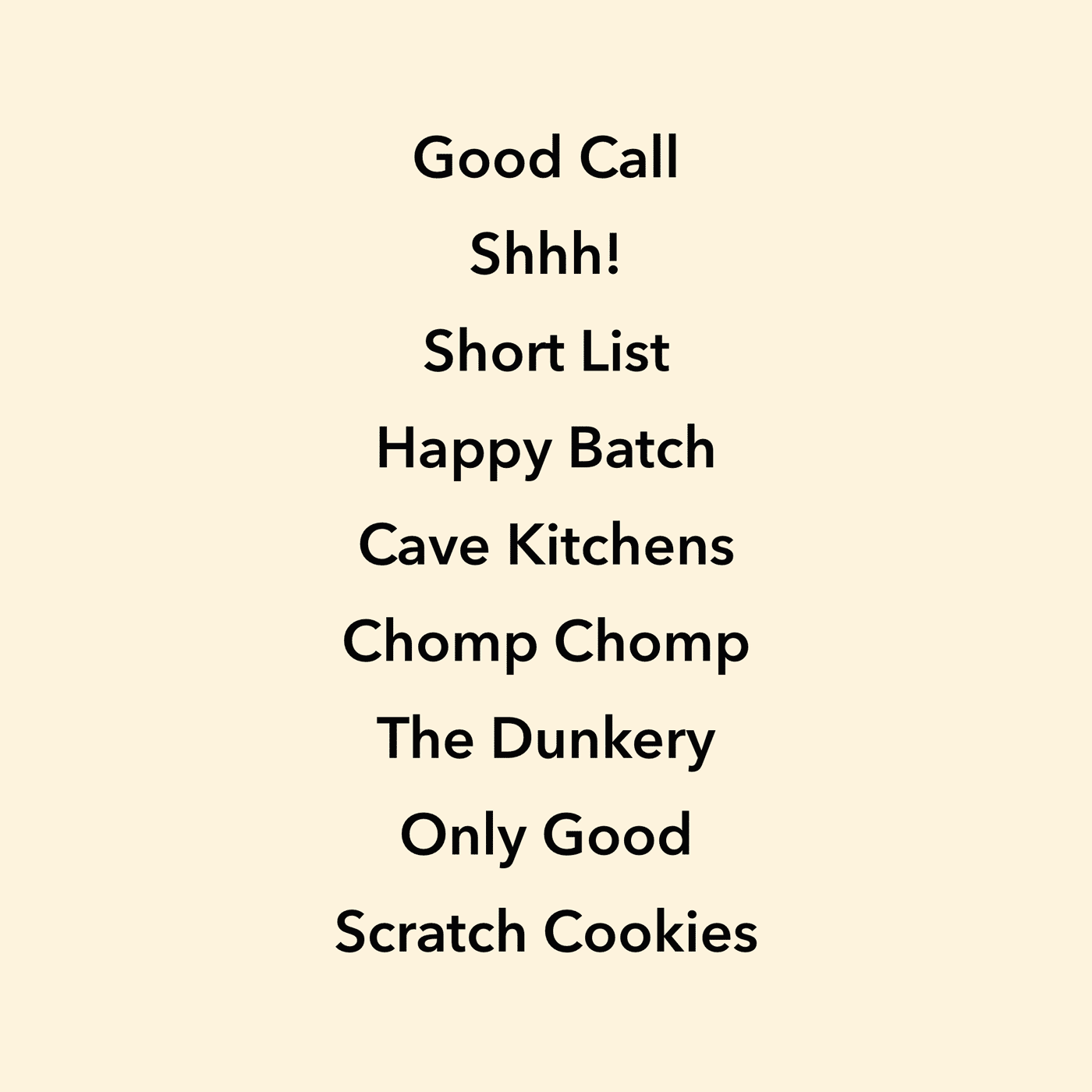 Animated gif showing naming options for Happy Batch
