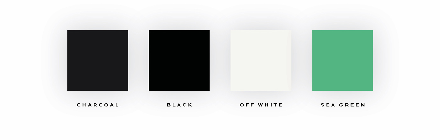 MH Architects brand identity colors
