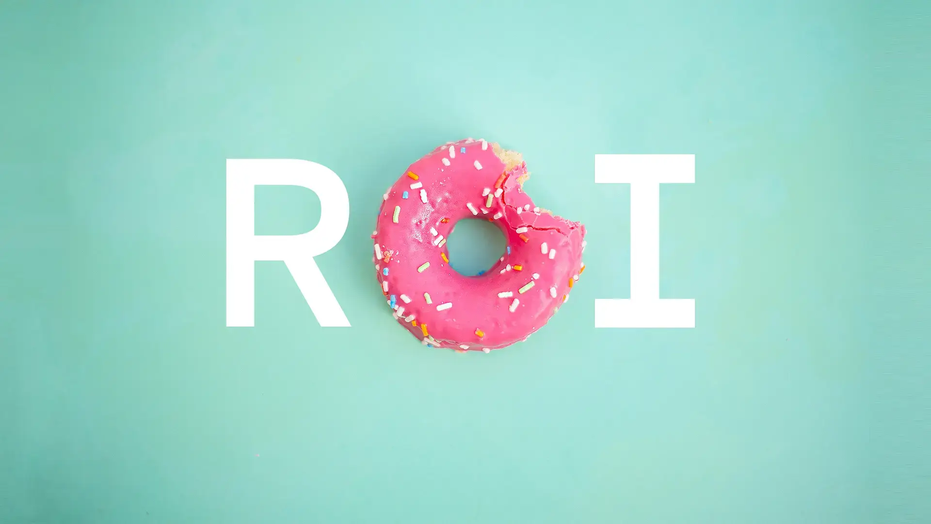 Donut spelling ROI: Showing Marketing RIO