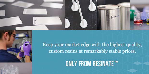 Website design for Resinate Materials Group