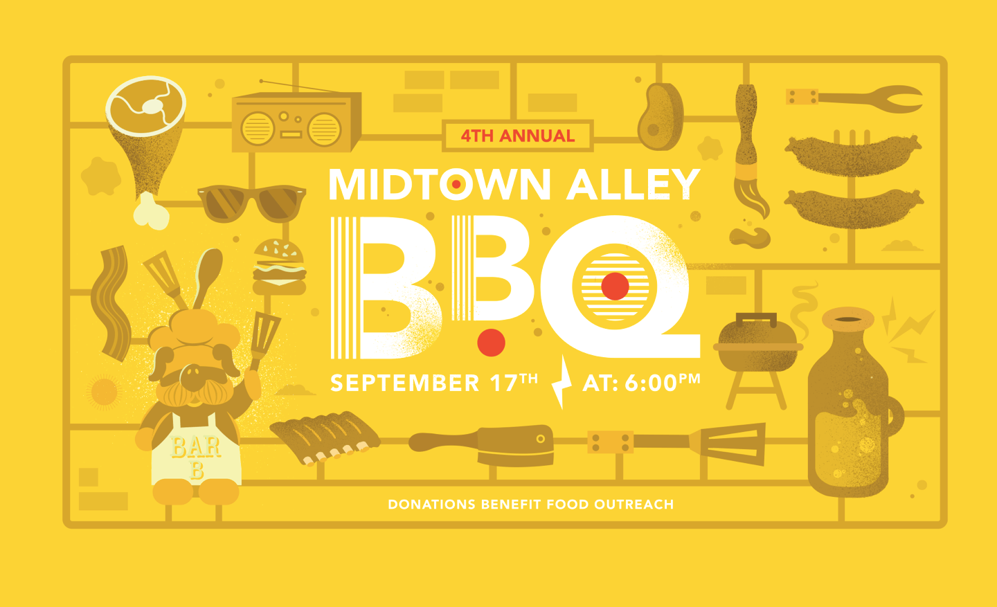Atomicdust's 4th Annual Midtown Alley BBQ