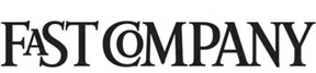 Fast Company logo, where Atomicdust B2B branding work has been featured