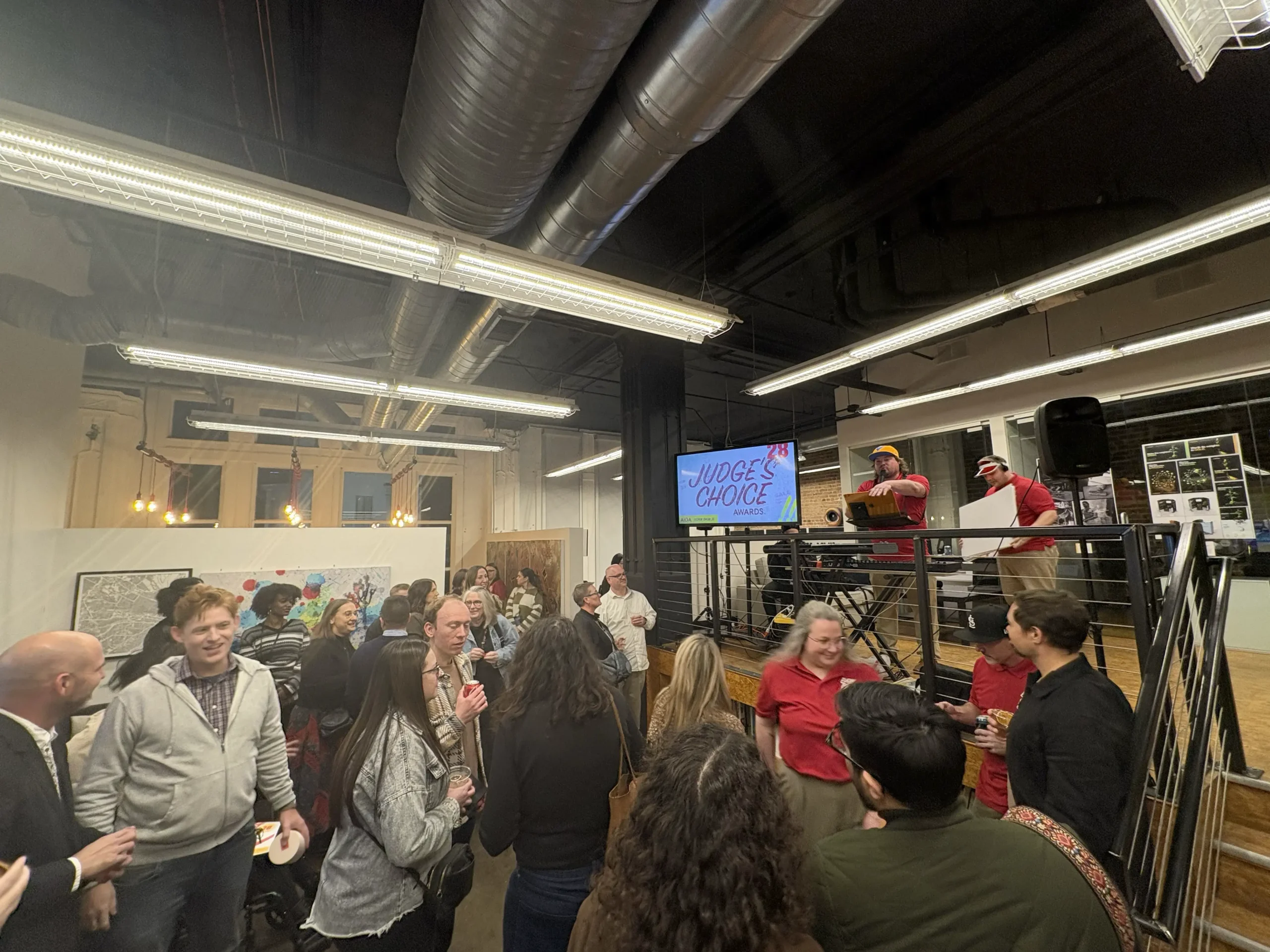 Featured design and branding work at St. Louis AIGA Design Show.