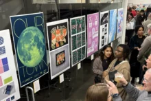 St. Louis creatives explore the featured projects at the AIGA St. Louis Design Show 28