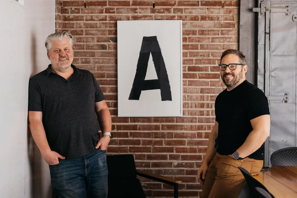 Mike and Jesse as strategic marketing leaders in the B2B industry.