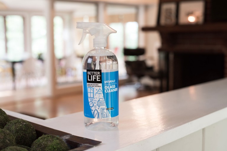 Better Life Glass Cleaner Packaging Design