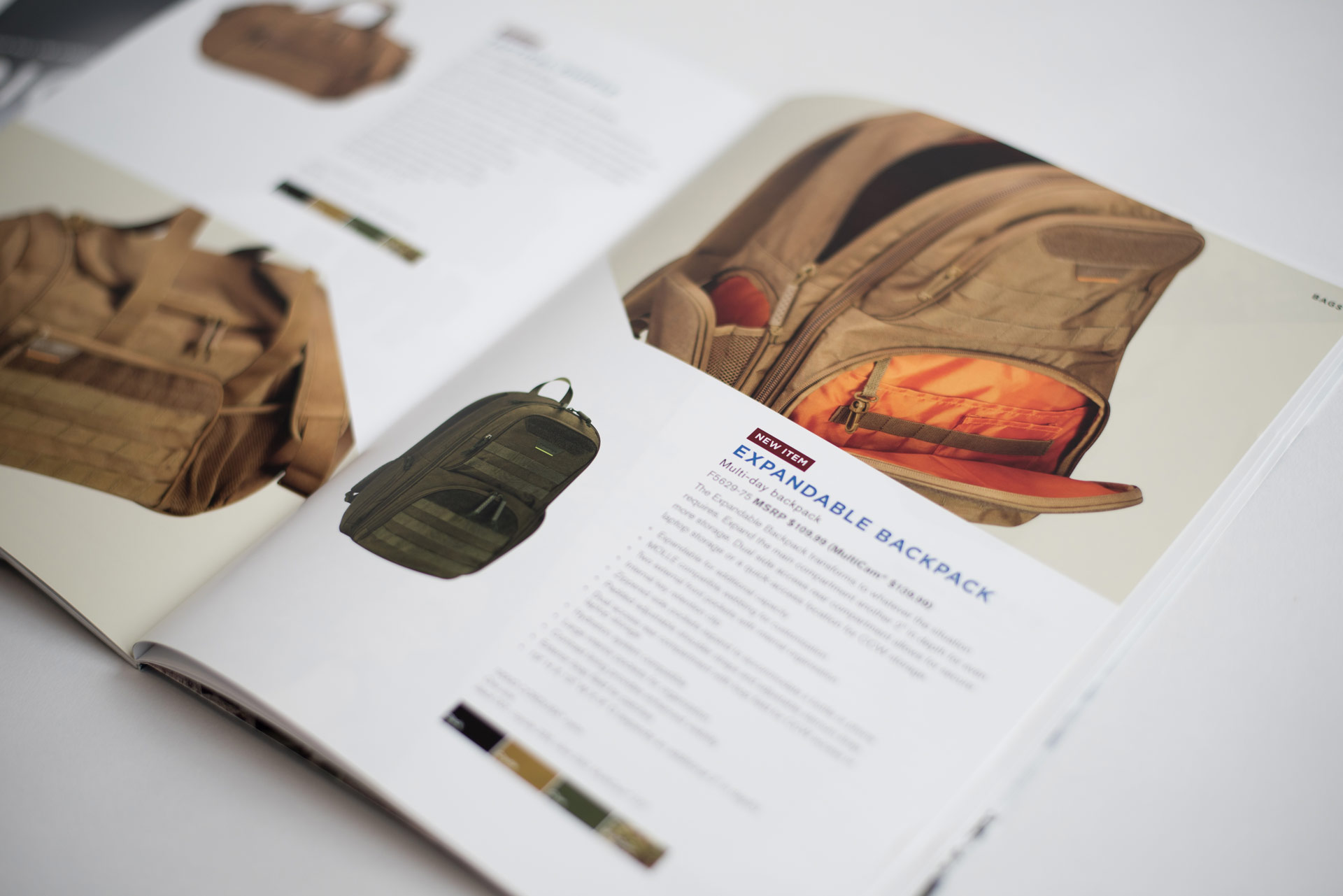 Propper catalog design