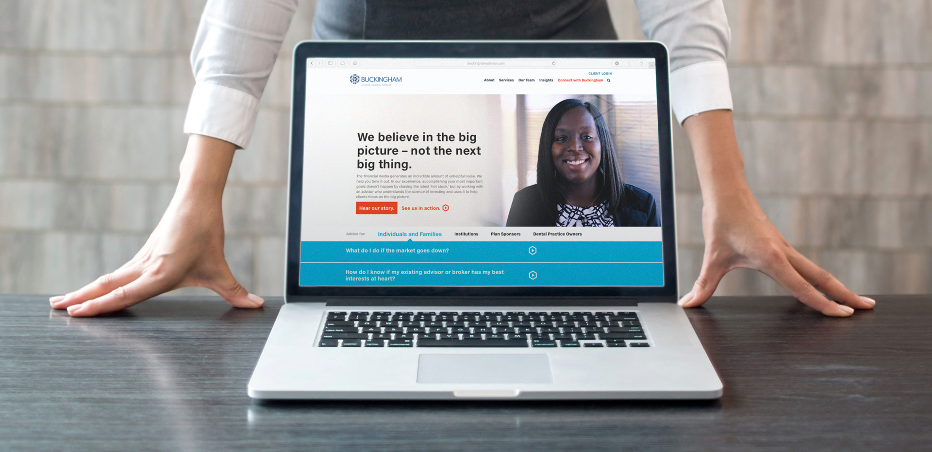 Buckingham Wealth Management- Branding and Website Design