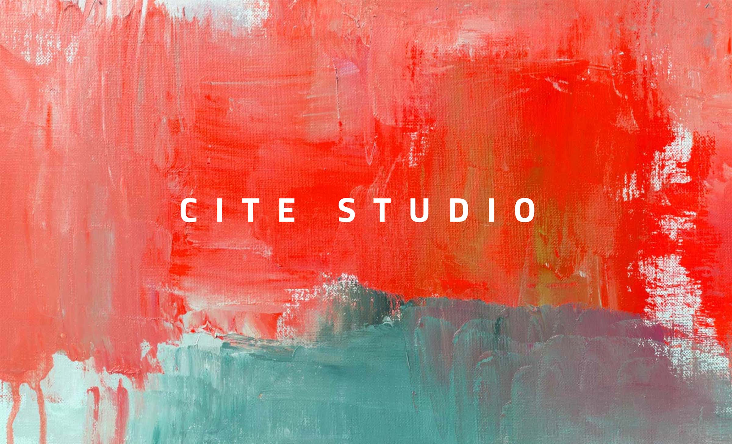 Cite Studio's website footer design