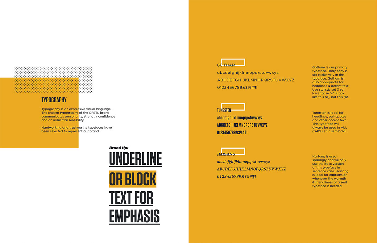 City Foundry brand guidelines