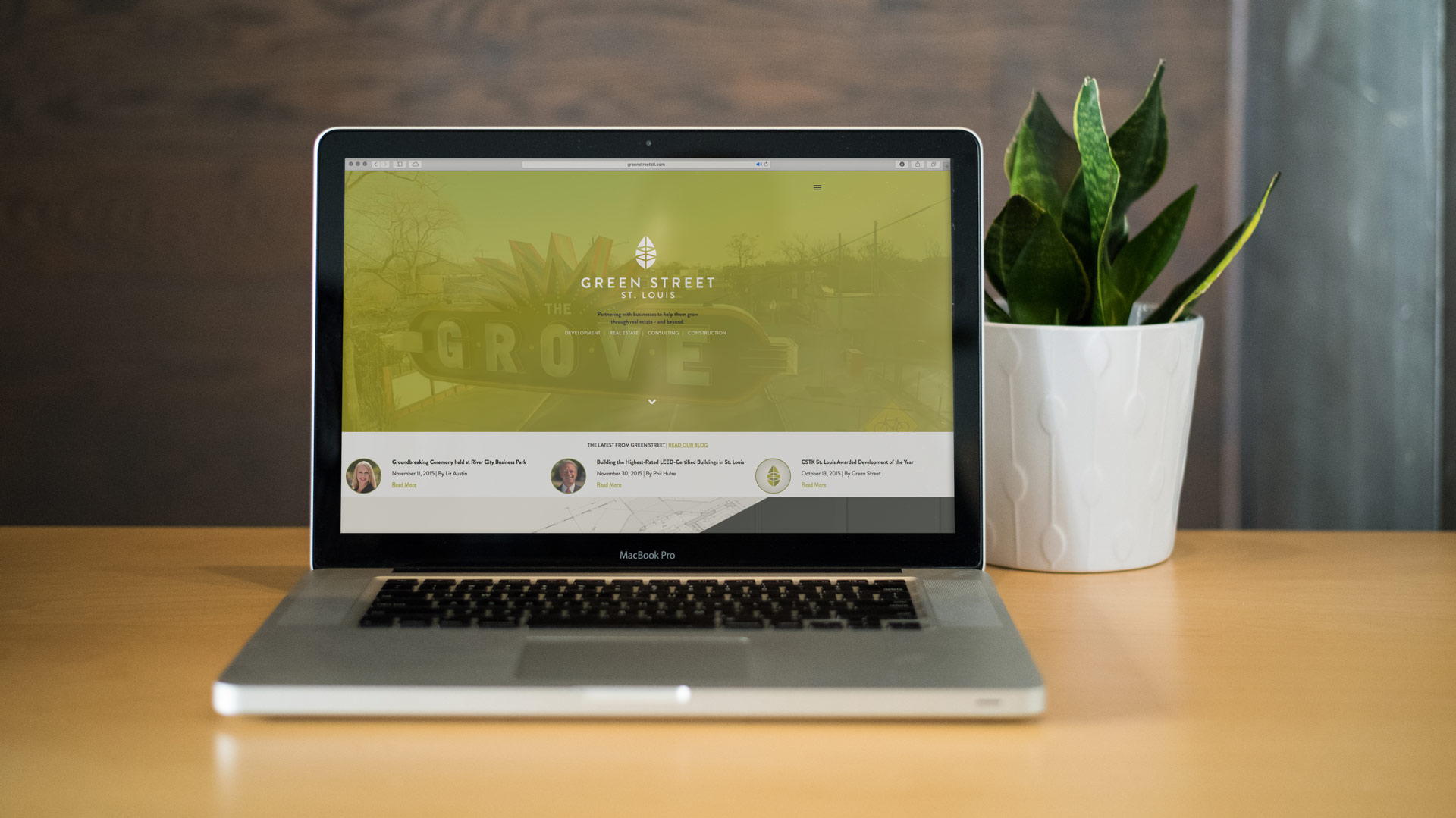 Green Street St. Louis - Branding & Website Design