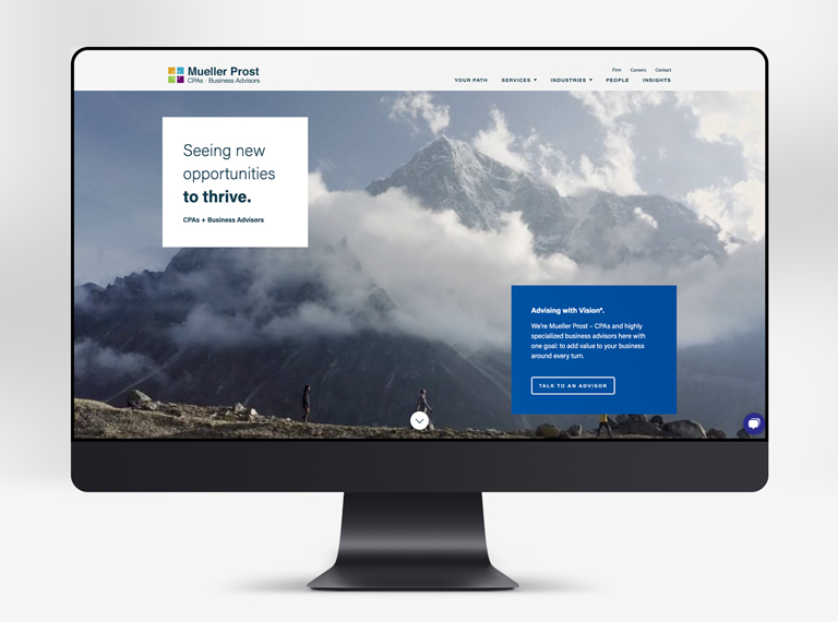 Mueller Prost Website Design