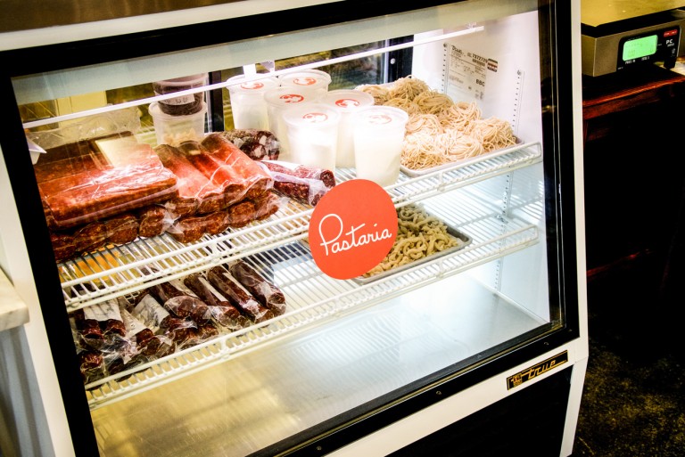 Pastaria Branding - Gelato Case