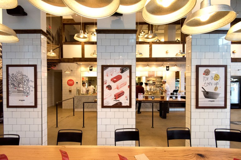Porano Pasta Restaurant Poster Design