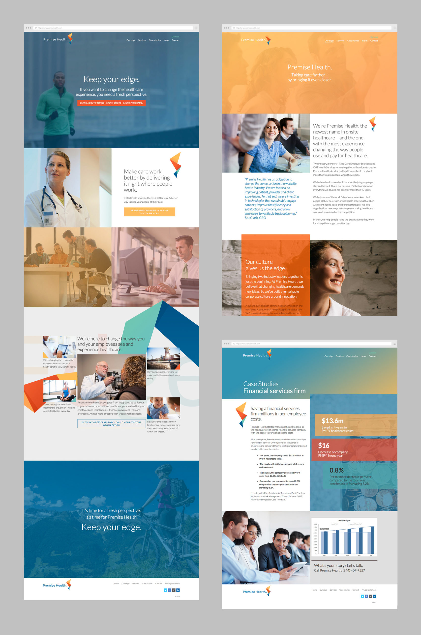 Premise Health Website Design