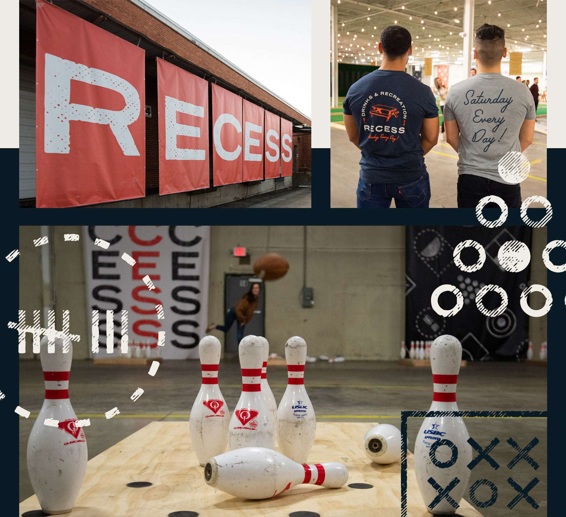 Recess St. Louis Branding Design Elements