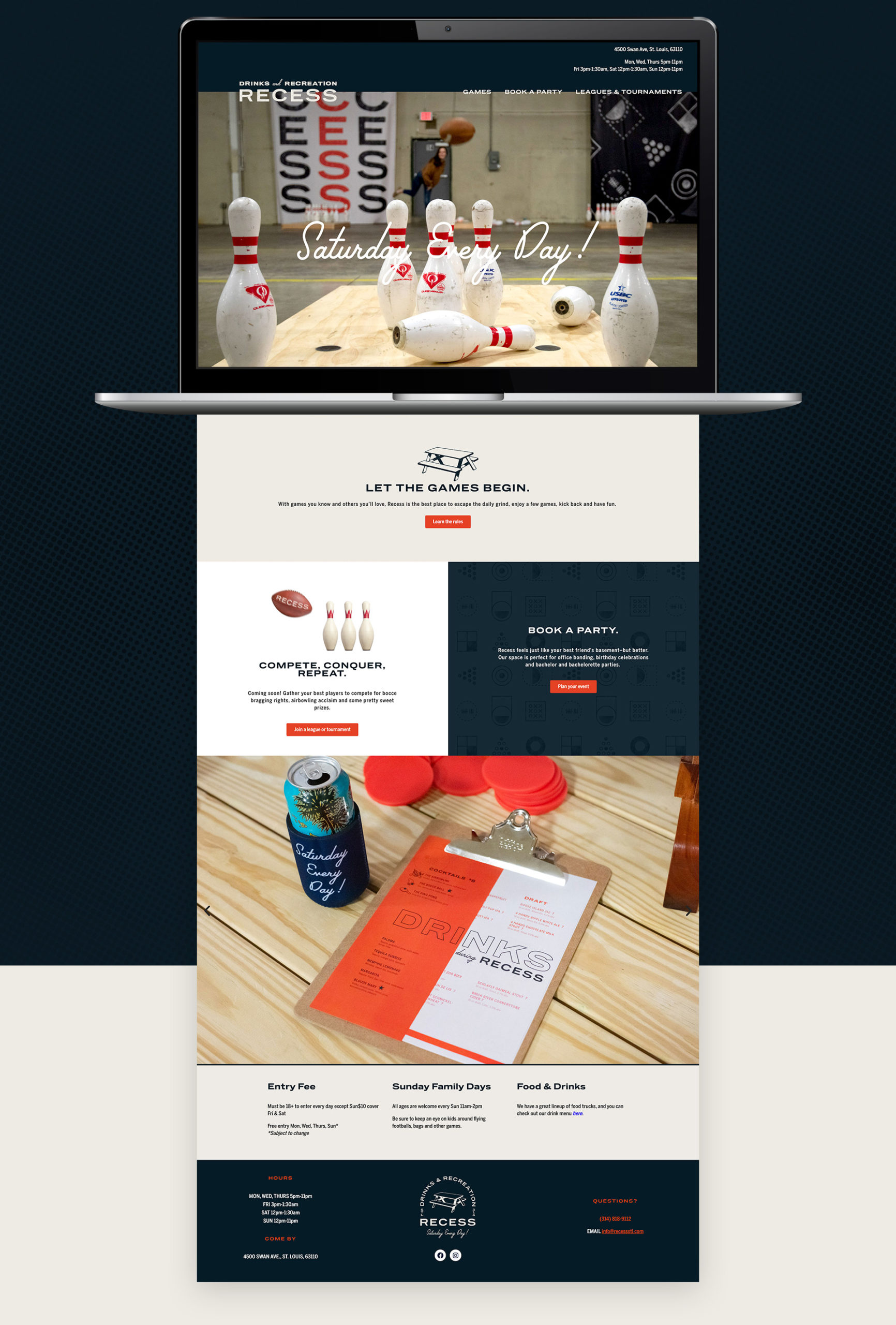 Recess St. Louis - Branding